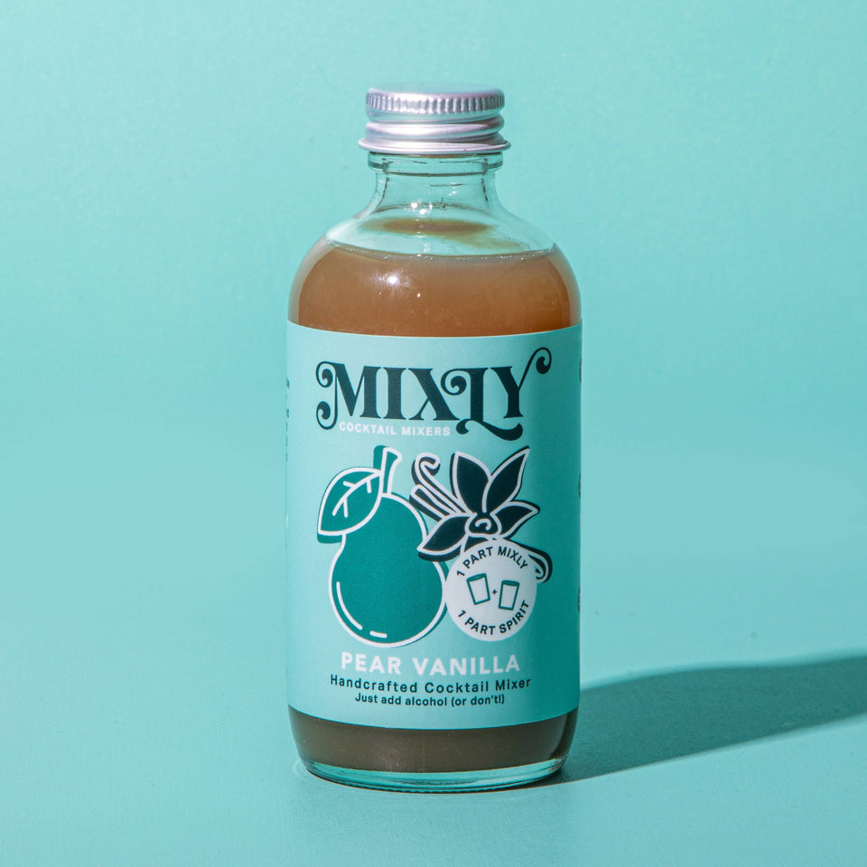 Pear Vanilla 4oz - Cocktail / Mocktail Beverage Mixer