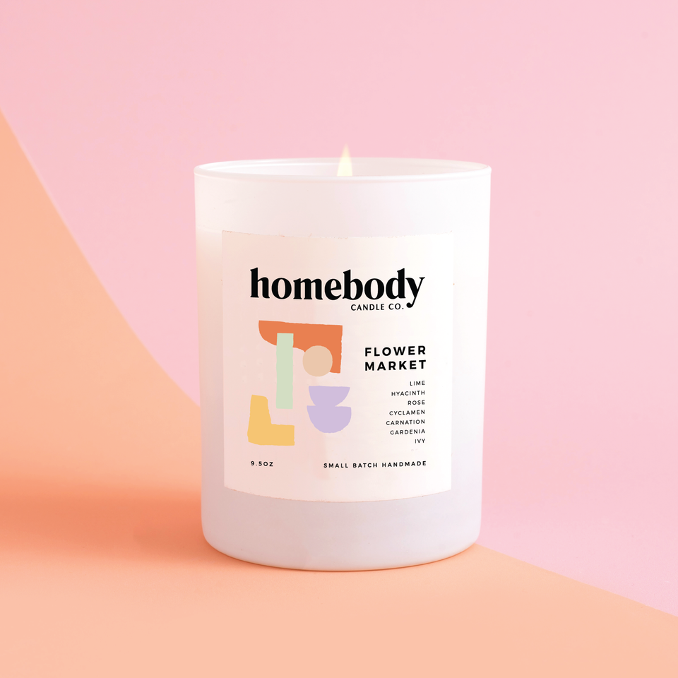 Flower Market • burn + bloom candle ✸ 2026 Spring