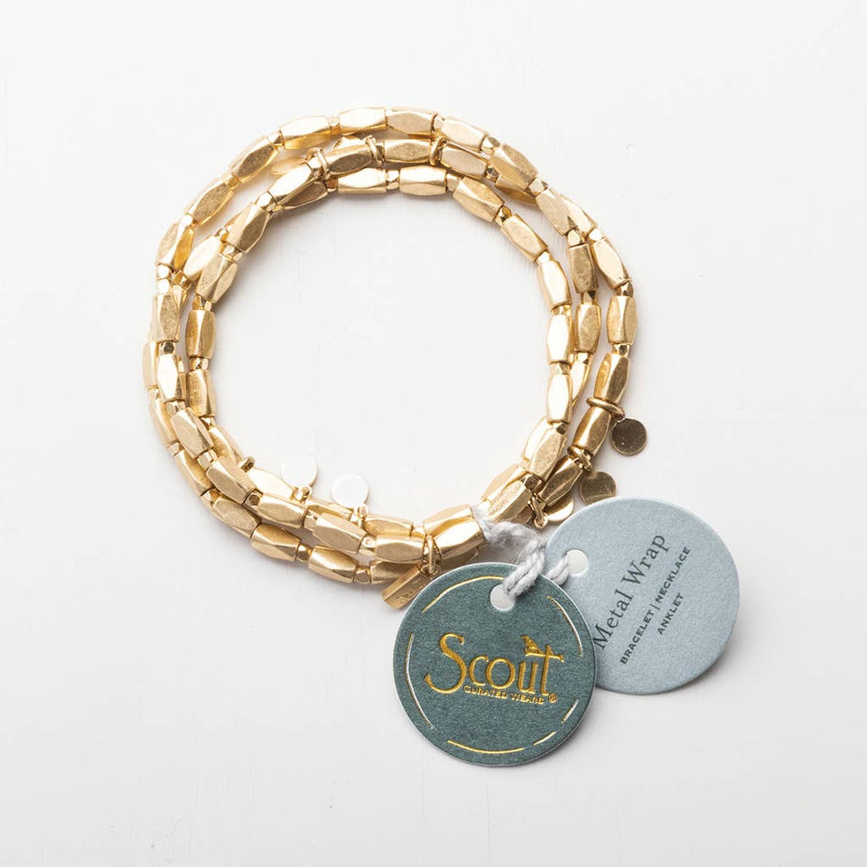 Metal Wrap - Classic/Teardrop/Silver & Gold
