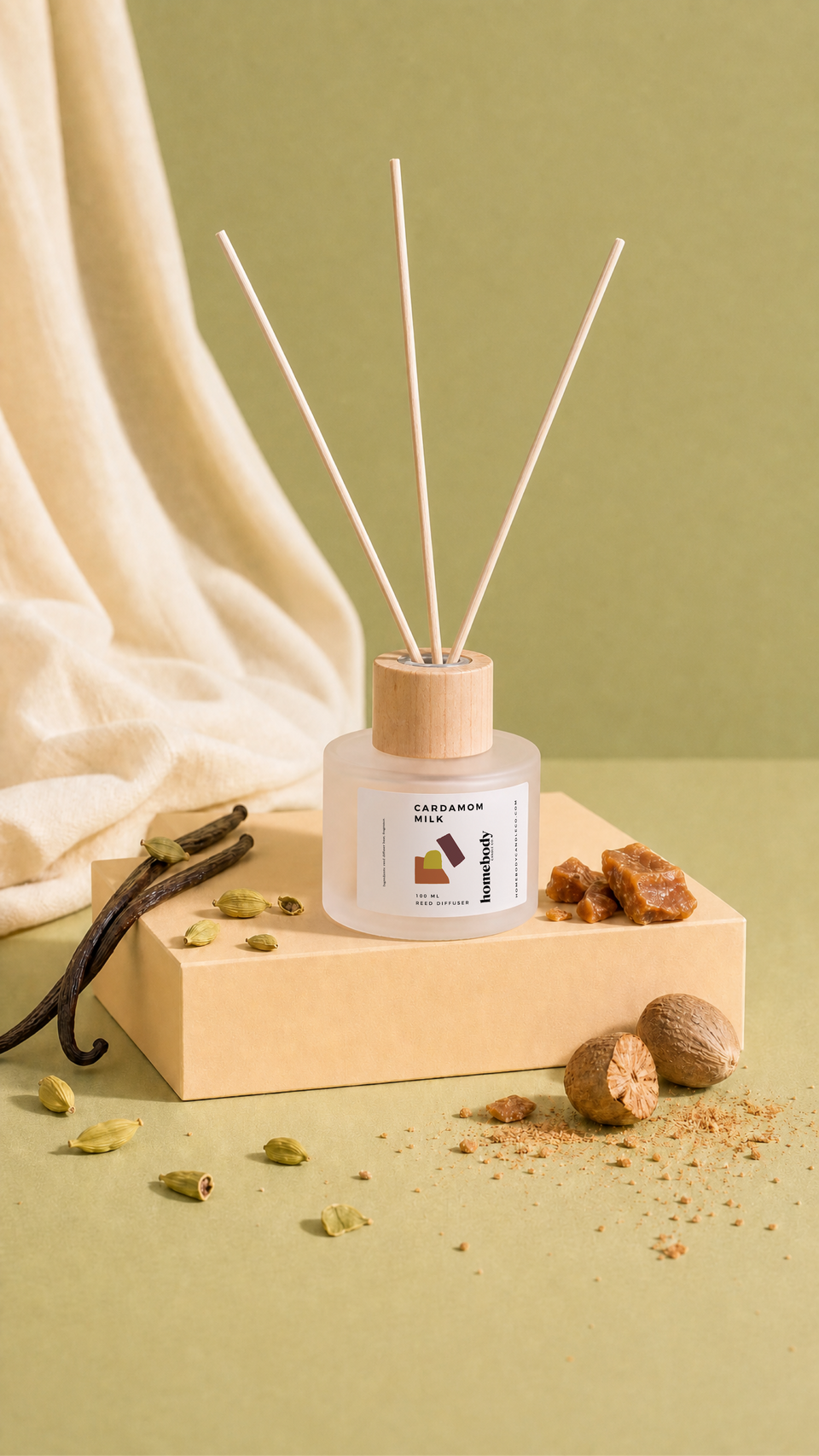 Cardamom Milk • reed diffuser • FALL 2026