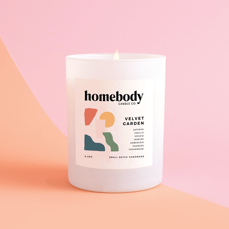 Velvet Garden • burn + bloom candle ✴ Winter Collection