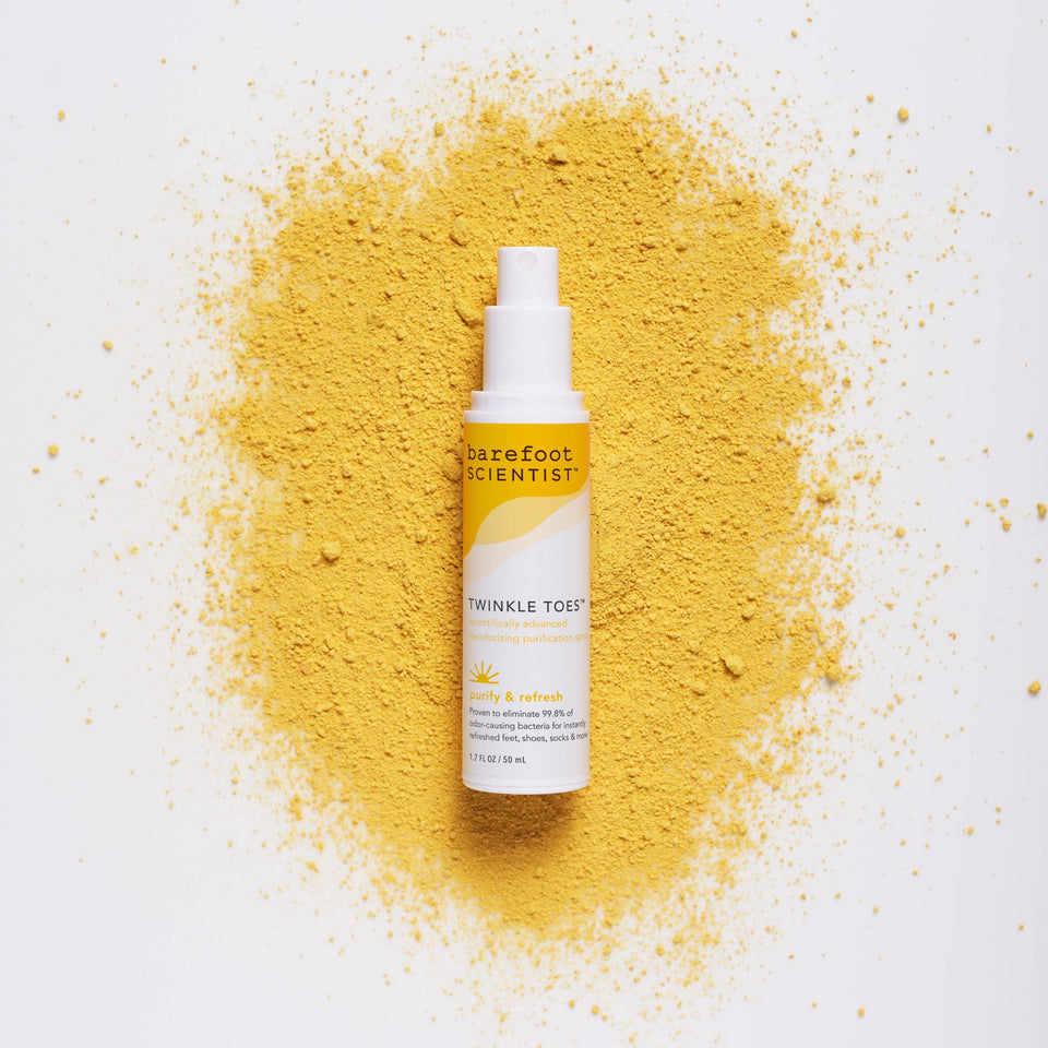 Twinkle Toes | Foot-freshening, odor-eliminating super spray