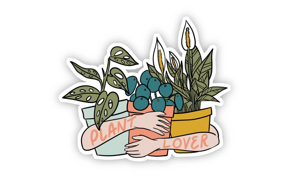Plant Lover Light Arms Sticker | petite shops