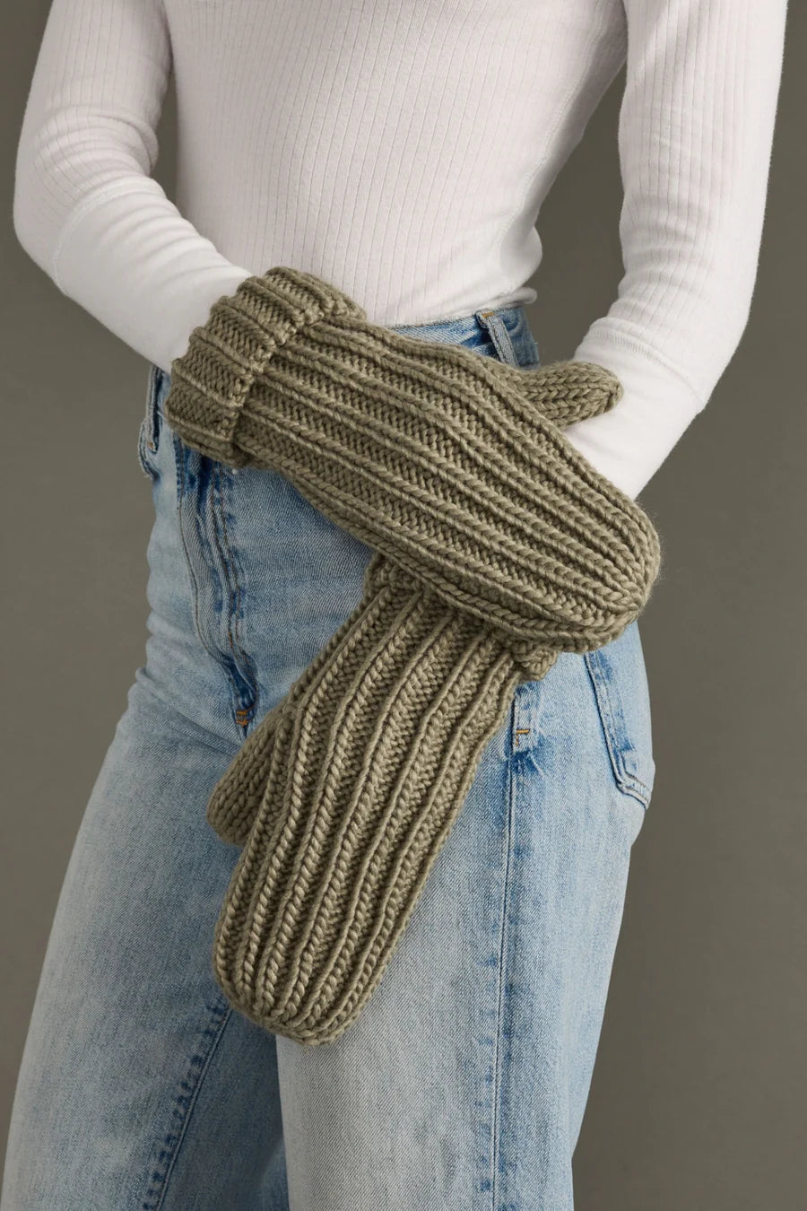 Gray Mittens