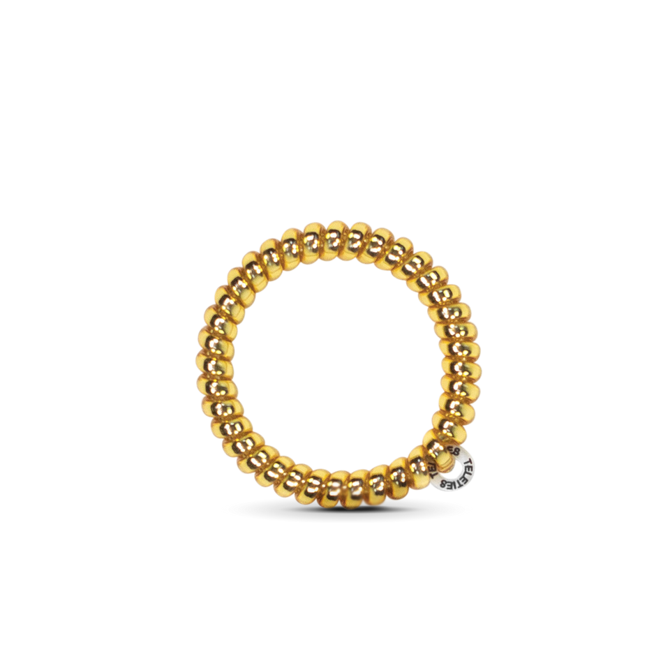 Spiral Hair Coils | Small | Sunset Gold Hair Ties