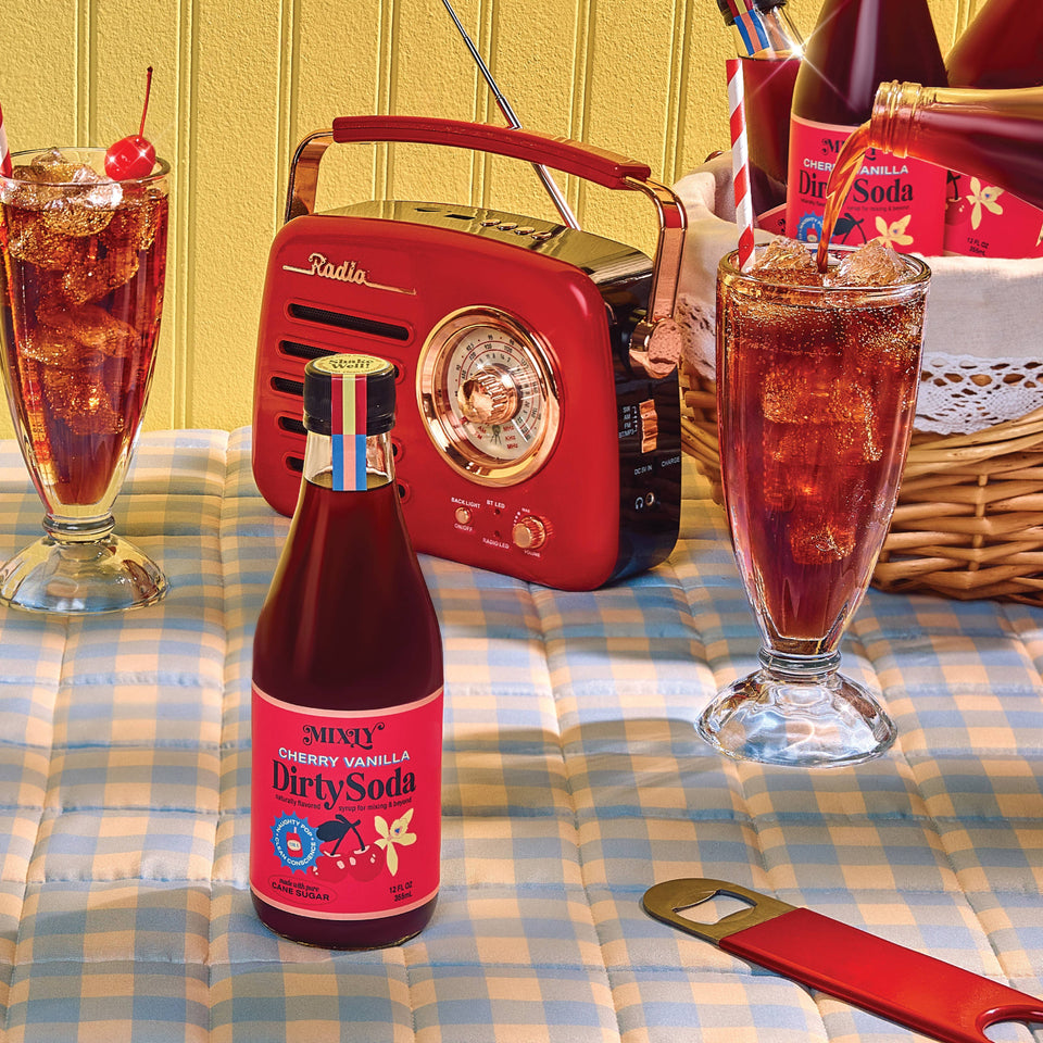 Cherry Vanilla Dirty Soda Syrup 12 FL OZ