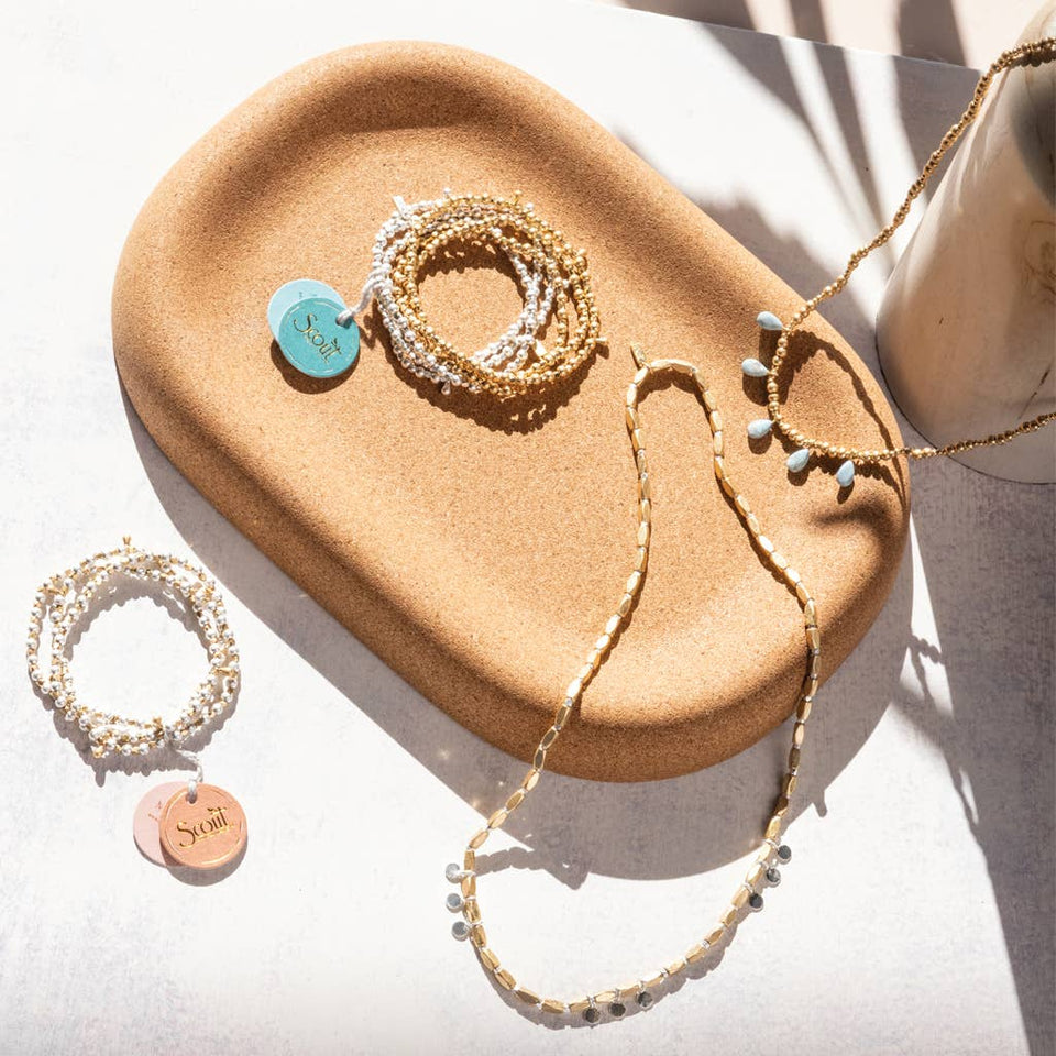 Metal Wrap - Classic/Teardrop/Silver & Gold