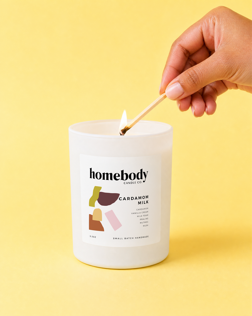 Cardamom Milk • burn + bloom candle • FALL 2026