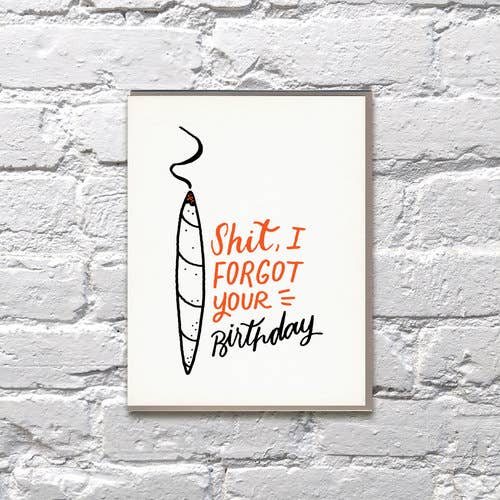 Missed Birthday Joint Card | petite shops