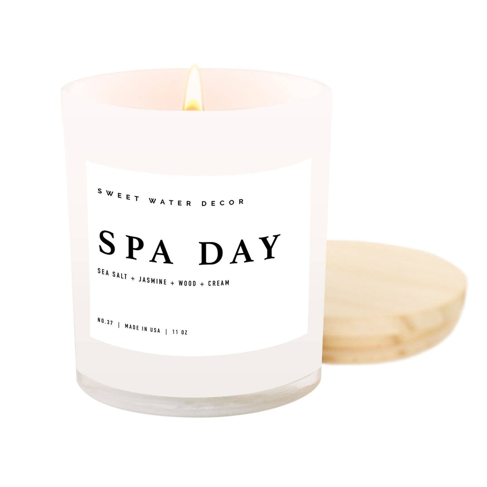 Spa Day 11 oz Soy Candle - Home Decor & Gifts | petite shops